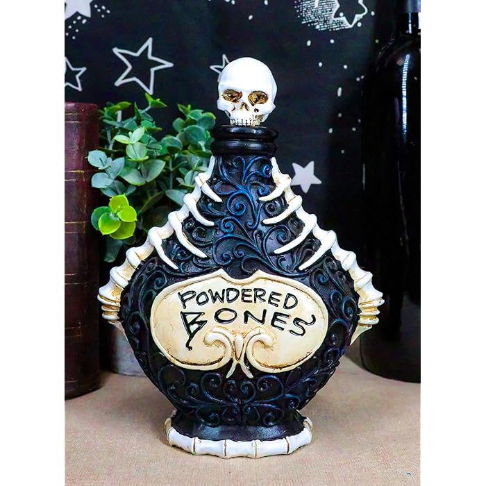 Buy Ebros Wicca Witch Mad Doctor Scientist Skeleton Skull Powdered