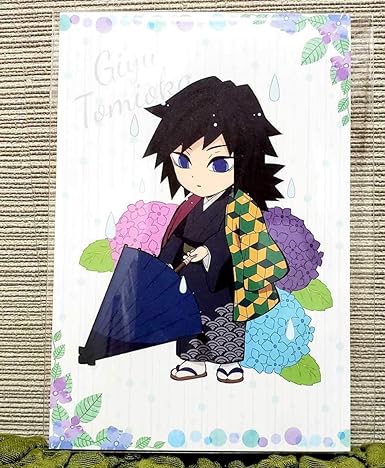 Amazon 鬼滅の刃 Ufotable Cafe 梅雨の日カフェ 鬼滅 梅雨 ポストカード 冨岡義勇 鬼滅 カフェ ノベルティ おもちゃ ホビー
