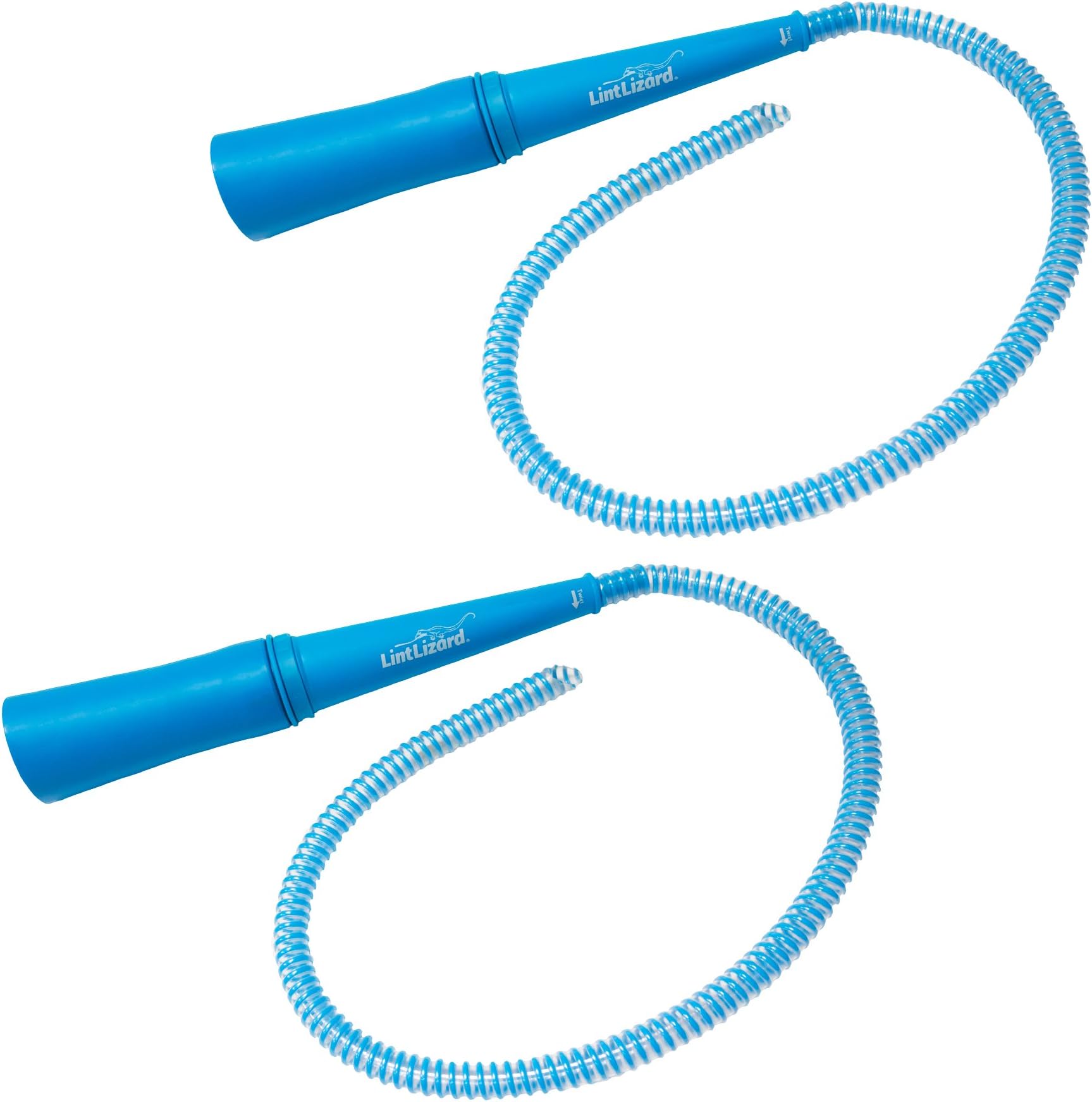 Lint Lizard As Seen On TV 3.5 ft. L Blue/Clear Plastic Dryer Lint Vac Attachment