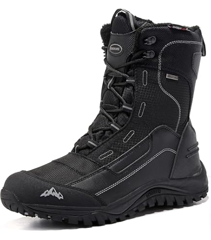 Pajar Men’s Trooper Black Winter Boots, Size US 10, EUR 44 Amazon.com: PAJAR CANADA Mens Trooper Ig Black 8 Medium  main image 3