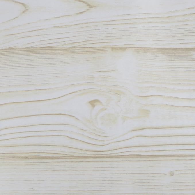 Klebefolie 200x45cm Eiche weiß Holzoptik Dekofolie Selbstklebefolie Möbelfolie