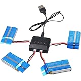 KingSo-4X 3.7V 600mAh de batería para Syma Actualiza X5c X5 quadrocopter
