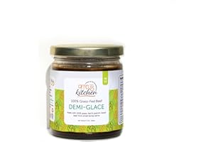 Offcuts Kitchen Grass‑Fed Beef Demi‑Glace – Collagen‑Rich, Flour‑Free Sauce Base with Slow‑Roasted Beef Neck Bones (8 oz)