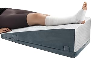 Ganondorf Leg Elevation Pillow, Premium Foam Leg Support Adjustable Wedge Pillow Relieves Joint Pain After Surgery Ergonomic 