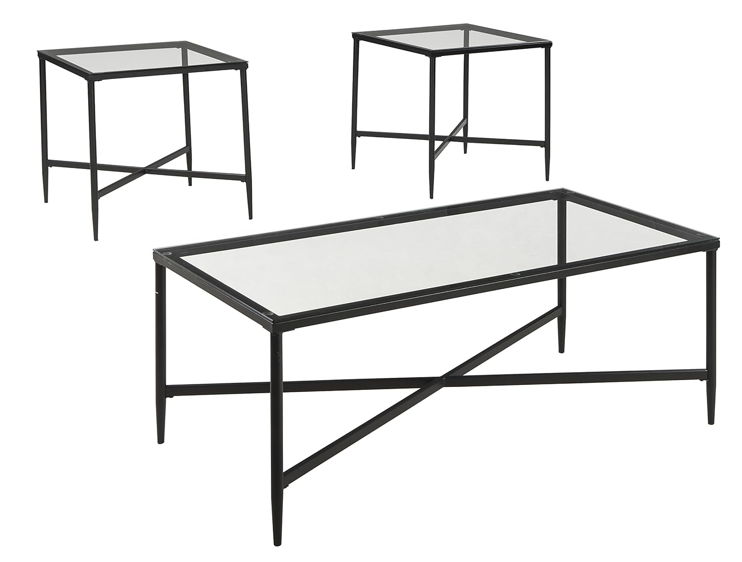 Best Gray Marble-Look 3-Piece Table Set