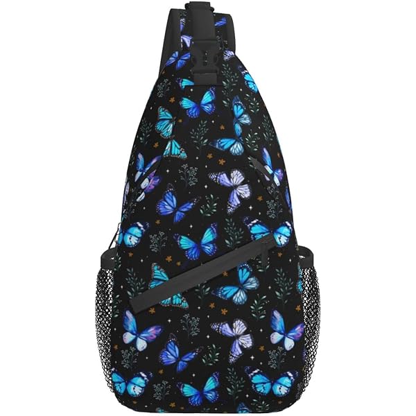 Mandala Sling Backpack – Crossbody Chest Bag For Gym, Cycling, Travel & Hiking | Adjustable, Multiple Pockets