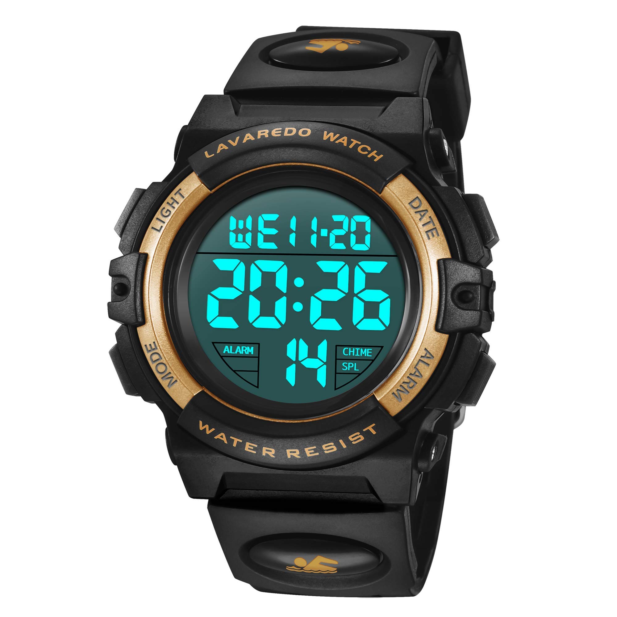 Watch,Kids Watches, Boys Teenagers Digital Outdoors Sport Watch Multifunction Waterproof Electronic Digital Watch with LED Light Alarm and Calendar Date for Kids Children Wrist Watches — image 1