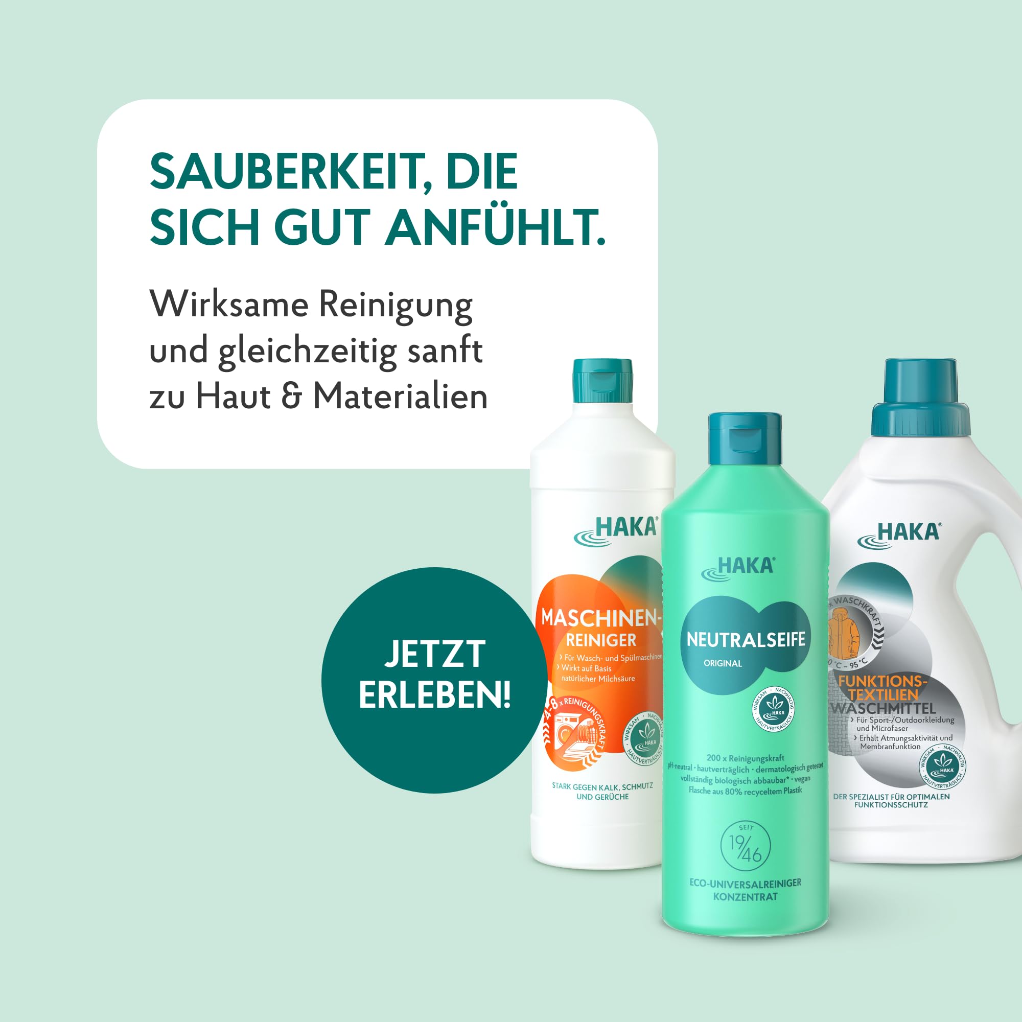 HAKA Hygiene Silbertuch, für frische Wäsche, 1 Stück 150 WL, antibakteriell 6