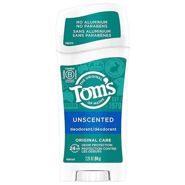 TOM’S OF MAINE ORIGINAL CARE NATURAL DEODORANT UNSCENTED...