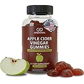 Up&Down Supplements Apple Cider Vinegar Gummies | Powerful Detox Cleanse, Weight Management, Digestive & Immune Support | Vitamin B12 & Folate | Made in USA | Vegan, Non-GMO, Gluten Free | 60 Gummies