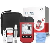 Hemoglobin Test Kits with 25 Test Strips, Hemoglobin Test Meter for Home Use, Hb Tester Home Test Kit, Easy to Use and Read.