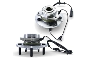 BDELI 2 Pack Front Wheel Bearing and Hub Assembly for 2012-2018 Dodge Ram 1500, 2019-2022 Ram 1500 Classic, 2012 2013 2014 2015 2016 2017 2018 2019 2020 2021 2022 Wheel Bearing Hub 5Lugs w/ABS 515151