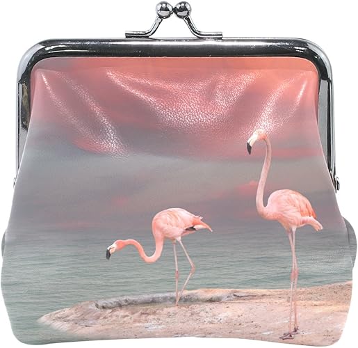 Amazon バララ La Rose 財布がま口 小銭入れ レディース 小銭 ブランド 和柄 かわいい Puレザー革 鶴柄 ミニポーチ 財布 ポーチ 小物入れ コイン 鍵 カード収納 約幅11 5cmx丈10 5cm La Rose バララ 小銭入れ