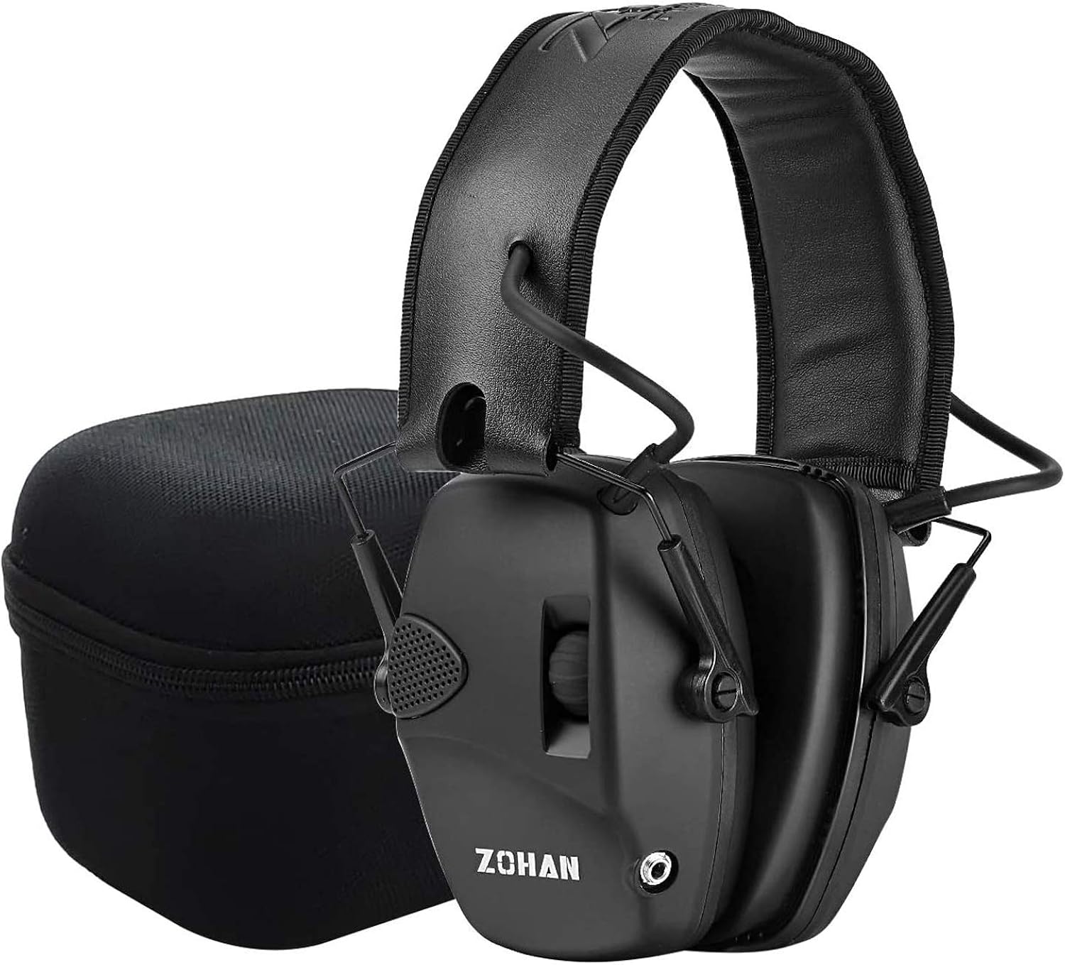 ZOHAN EM054 Electronic Shooting Ear Protection Muffs, Sound Amplification Noise Reduction Shooting Earmuffs for Gun Range, Ideal for Hunting and Shooting - Army Green: Clothing