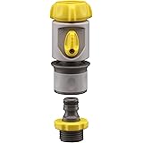 Nelson Hose Quick Composite Male and Female Connectors Set with Shut-Off 50330