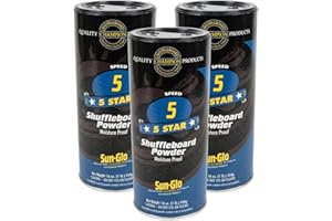 3 Pack - Sun-Glo #5 Speed Shuffleboard Powder Wax