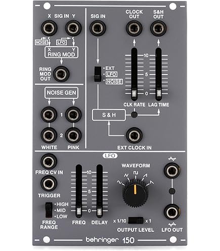 Behringer 172 Phase Shifter/Delay/LFO Eurorack Module : Amazon.ca