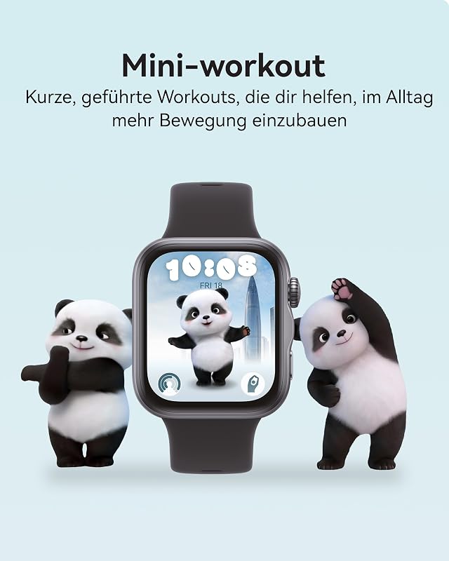 Watch FIT 5 Smartwatch, GPS, Sportuhr mit Schlaftracker, Weiß