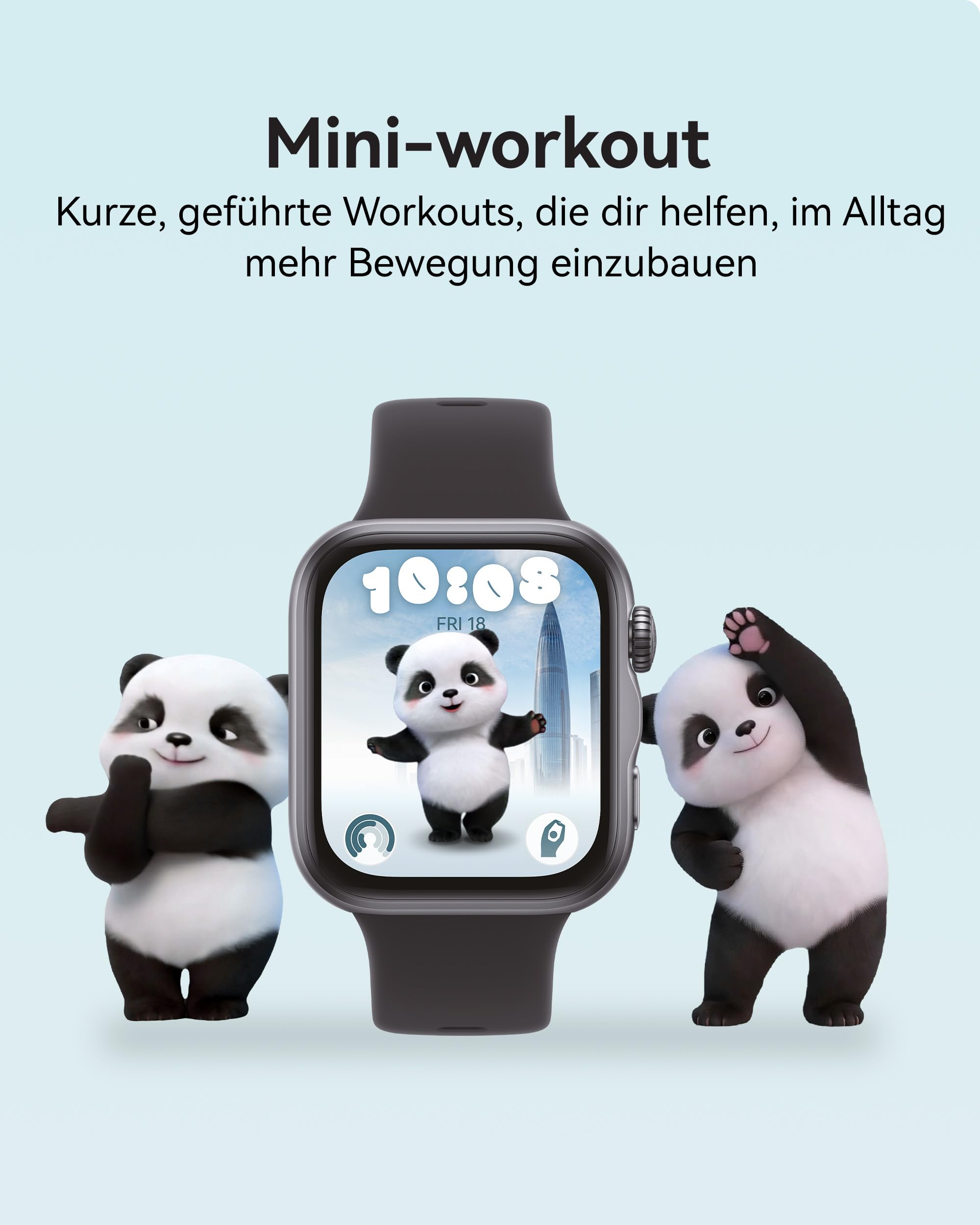 HUAWEI WATCH FIT 5 Smartwatch, GPS, 1,82″ Display, Sportuhr mit Schlaftracker, NFC-Zahlung, Sturzerkennung, Gesundheitsmanagement, Bis zu 10 Tage Akku, 5 ATM, für iOS & Android, 100+ Workouts, Schwarz 7