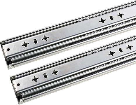 Sdpawa Heavy Duty Drawer Slides 42 Inch 3 Sections Ball Bearing