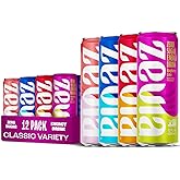 Zevia Zero Sugar Energy Drink, Classic Variety Pack, 12 oz Cans (12-Pack) &ndash; Naturally Sweetened, Non-GMO Project Verified, Gluten-Free, Vegan