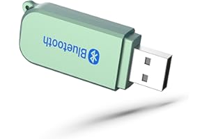 QOFOWIN Bluetooth 5.3 Car Adapter with Mics and Noise Cancellation, USB AUX Bluetooth Car Kit with Plug-and-Play and Noise Filter for Hands-Free Calls and Stereo Audio…