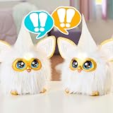 Furby Gold Glam Interactive Plush Toy with Crown Beads Comb 600+ Responses view 6