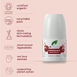 Dr Organic Pomegranate Deodorant Aluminium Free 50ml Natural Vegan COSMOS view 2