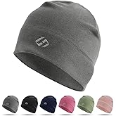 HASAGEI Thermal Running Hat - Men's Skull Cap Cycling Cap Under Helmet for Winter