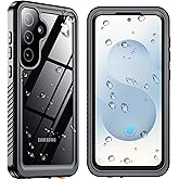 Justcool Designed for Samsung Galaxy S25 Plus Case Waterproof,Built-in Screen & Lens Protector,Full Heavy Duty Protective Phone Case,12FT Drop Shockproof Protection for Galaxy S25 Plus 6.7”,Black