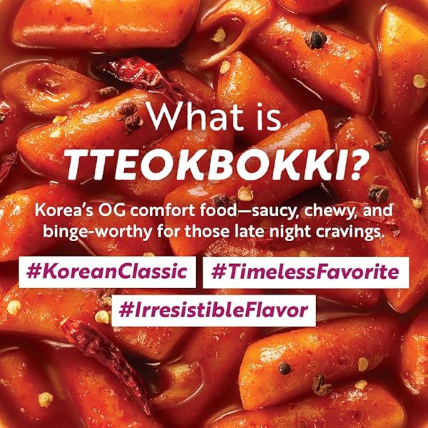 SPICY CUP TTEOKBOKKI INSTANT RICE CAKES KOREAN – [MALA (TINGLY SICHUAN SPICE) | PACK OF 6] – READY IN 3 MINUTES | GLUTEN-FREE, CHEWY, QUICK & EASY MEAL | STREET FOOD SNACK | 0 CHOLESTEROL/ 0 TRANS FAT – O’FOOD