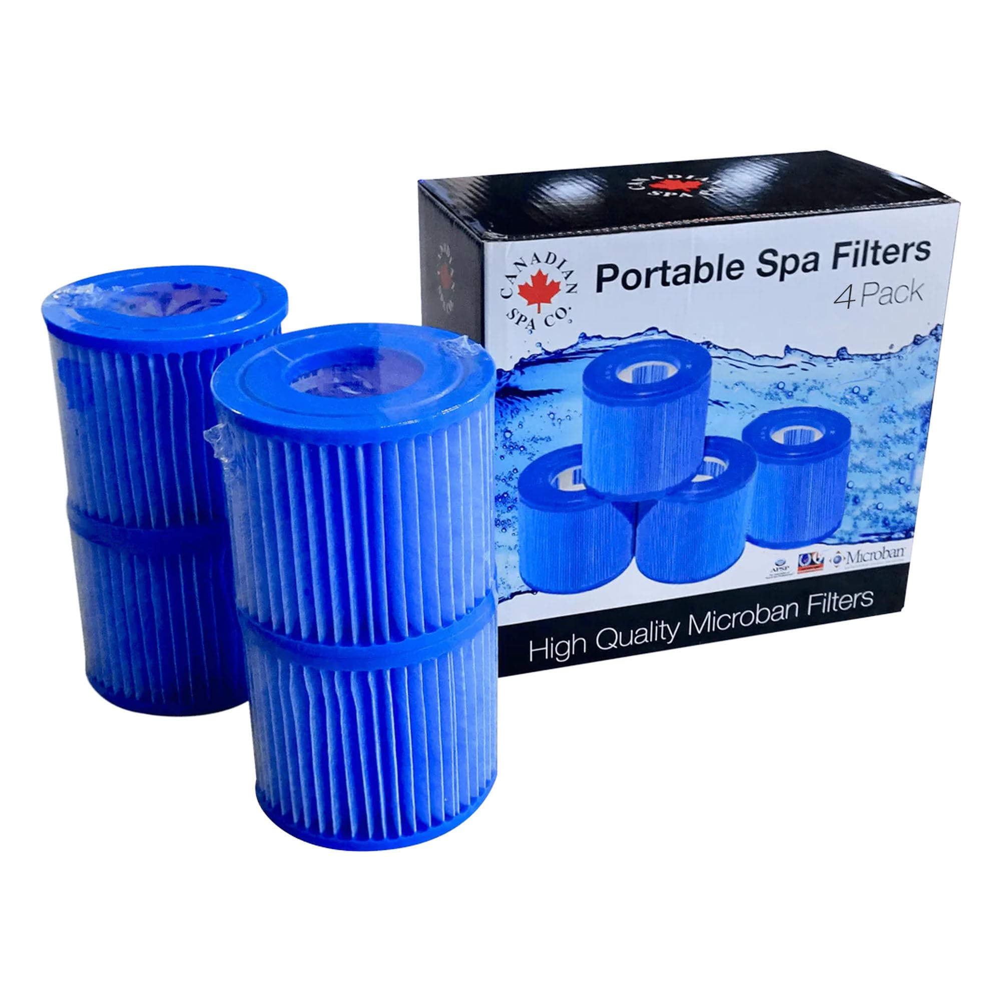 Canadian Spa Company Portable Filter Set - 4 Pack