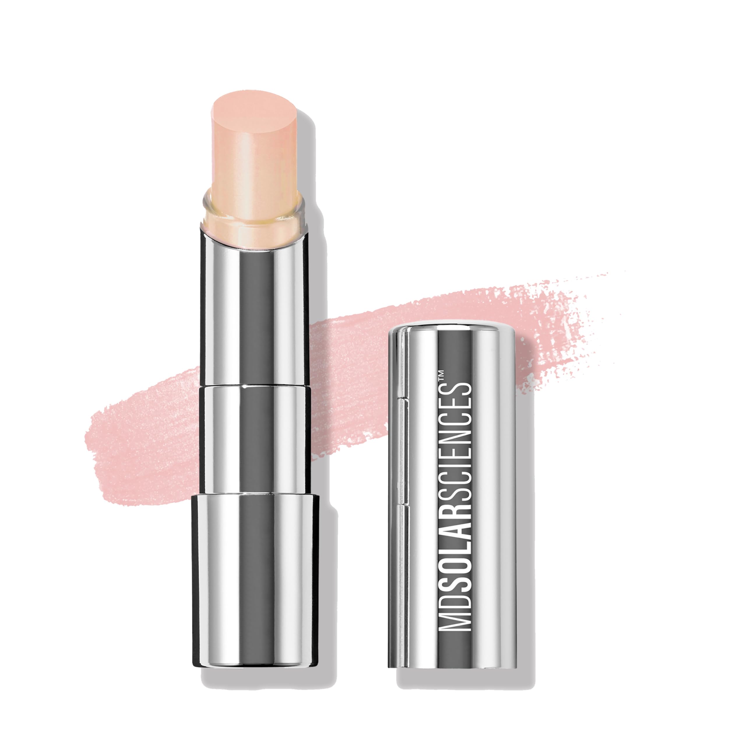 MDSolarSciences Hydrating Sheer Lip Balm SPF 30 - Lip Moisturizer With SPF 30 For Healing Sun Defense - Natural, Vegan, And Chemical Free Formula - Creamy, Hydrating Smoothing Balm - Shimmer 0.15 oz