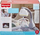 Fisher-Price Rainbow Showers Bassinet Mobile Sound Machine Music Night Light 0+ view 6
