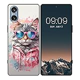 WUACYEAMING for Sony Xperia 5V 2023 Cute Case,Soft