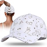Flafens High Ponytail Hats for Women Baseball Caps - Cute Summer Adjustable Criss Cross Sports Running Pony Tail Hat Ladies