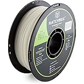 HATCHBOX PLA 3D Printer Filament, Dimensional Accuracy +/- 0.03 mm, 1 kg Spool, 1.75 mm, Glow in The Dark