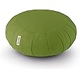 basaho CLASSIC Zafu Meditation Cushion | Organic Cotton | Buckwheat Hulls | Removable Washable Cover