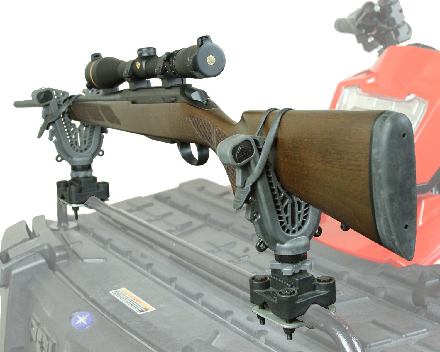 ATV TEK, VFG2, V-Grip Mounting Rack for Gun, Bow, Tools, Utilities - Double Rider: Automotive