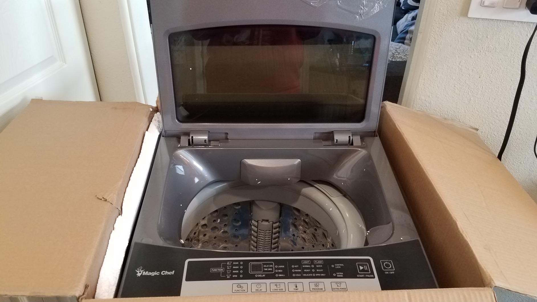 17/mo Finance Magic Chef MCSTCW16S4 Stainless Steel 1.6 Cu. Ft