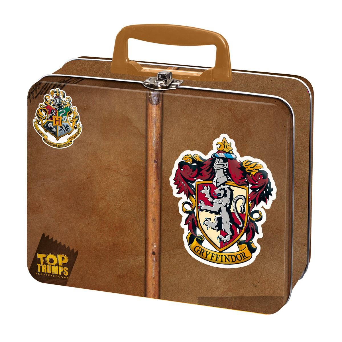 Top Trumps Harry Potter Gryffindor Collector's Tin Card Game, Board the Hogwarts Express with Goblet of Fire and Prisoner of Azkaban, gifts for Ages 6 plus