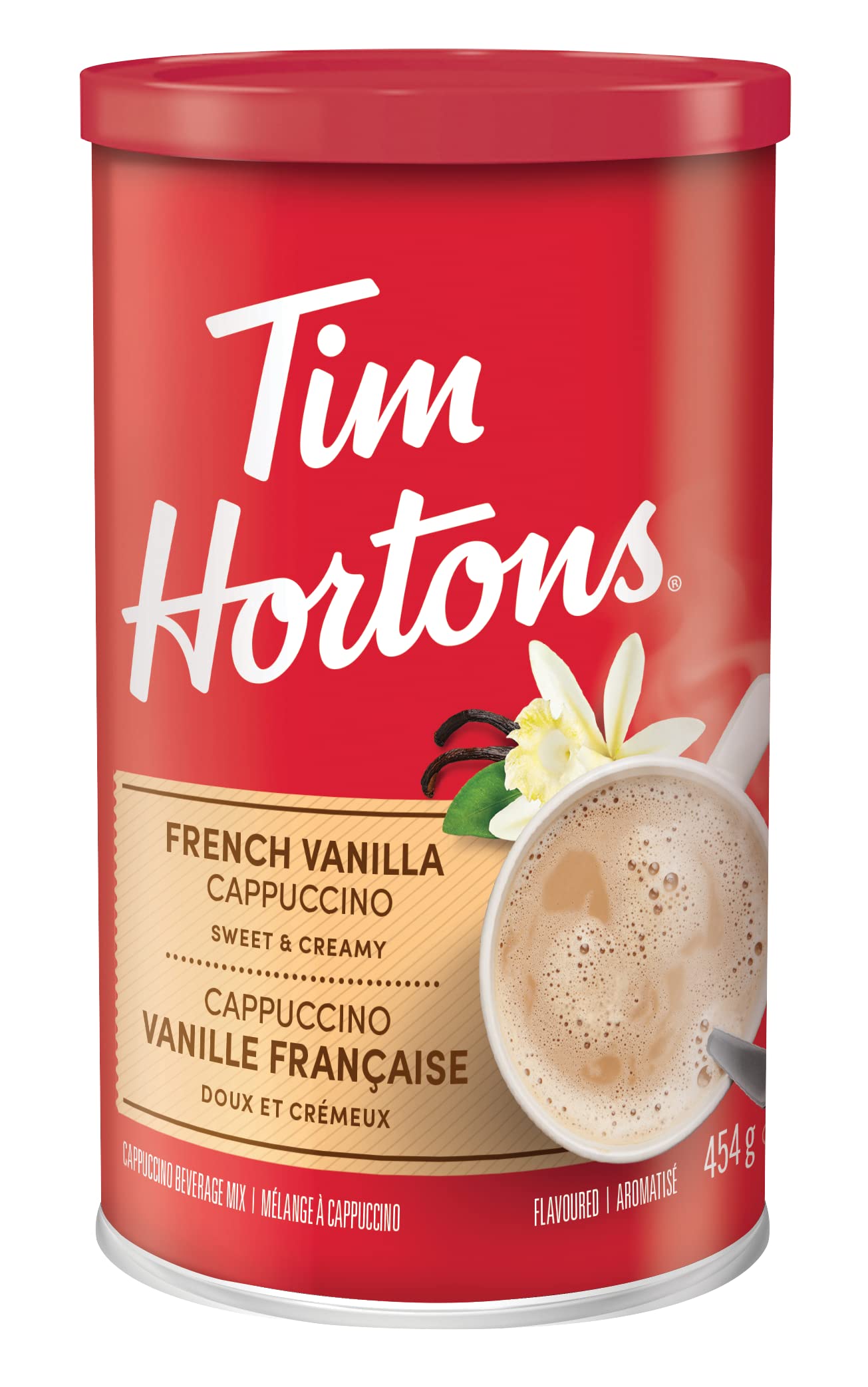 Tim Horton's Hot Cappuccino - French Vanilla