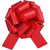 HCHENBOW 14 Inch Big Red Bow,1Pcs Big Bow for Present,Big Gift Bow for Appliances,Bikes,Table Decorations and Party Events Decoration