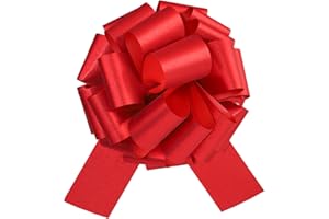 HCHENBOW 14 Inch Big Red Bow,1Pcs Big Bow for Present,Big Gift Bow for Appliances,Bikes,Table Decorations and Party Events Decoration