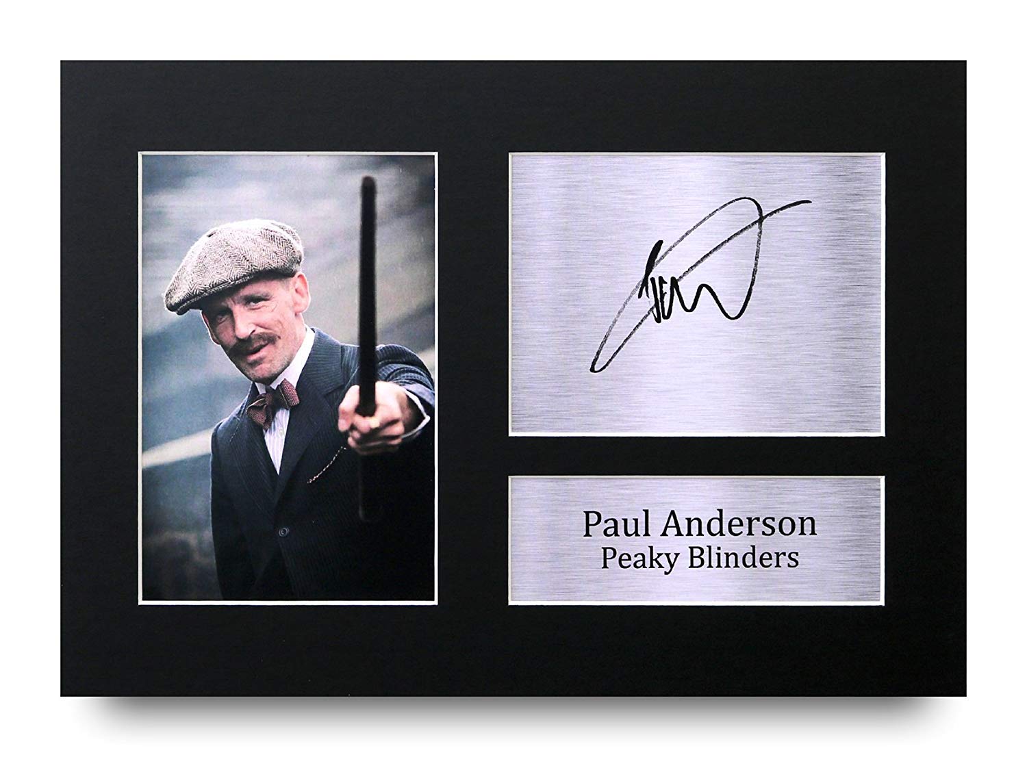 HWC Trading Paul Anderson Gift A4 Printed Autograph Peaky Blinders Gifts Print Photo Picture Display