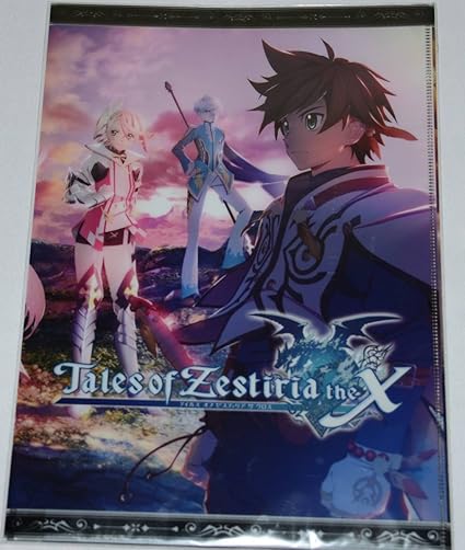Amazon テイルズ オブ ゼスティリア ザ クロス クリアファイル 予約特典 グッズ スレイ ミクリオ アニメ 萌えグッズ 通販