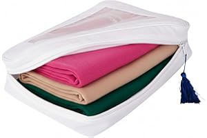 Cashmere Protection Pouch - Cashmere Storage Bag, White, 32cm x 27cm x 8cm