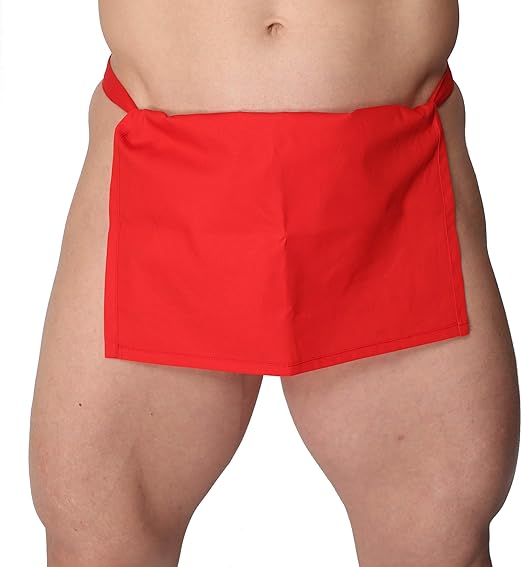 Sakura Tokyo Kimono Brief(fundoshi) Made in Japan Japanese Traditional Underwear (Large, Red) at