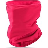 Beehow Neck Gaiter Windproof Winter Ski Mask Face Scarf for Men Women Fleece Lining for Skiing Hiking Running Motorcycling