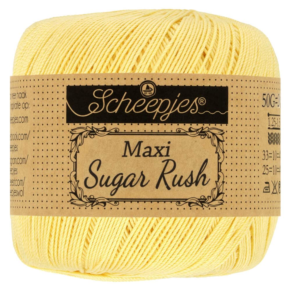 Scheepjes - Scheepjes Maxi Sugar Rush 403 Lemonade Yarn - 1x50g — image 1